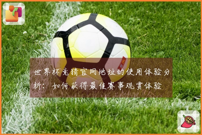 世界杯竞猜官网地址的使用体验分析：如何获得最佳赛事观赏体验